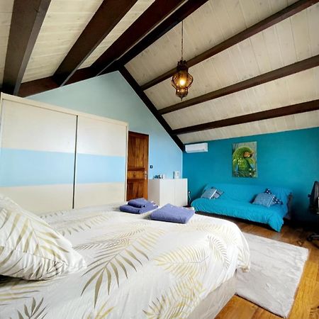 Chambre "Bleu Ocean" Villa Hermes Saint Pierre Buitenkant foto